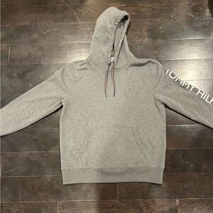 GREY TOMMY HILFIGER HOODIE